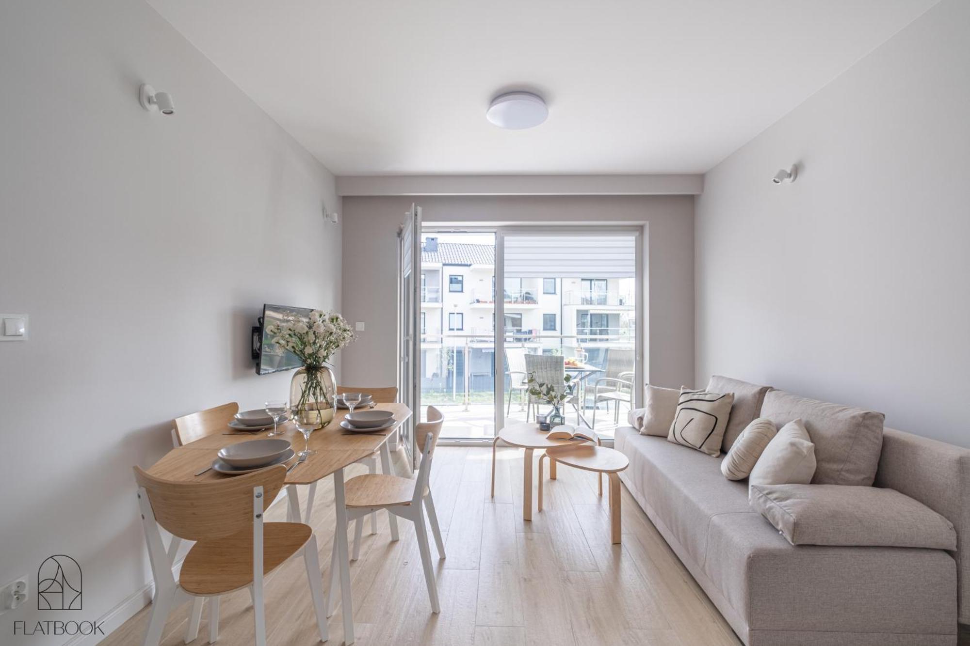 Apartment Flatbook - Baltic Twins Ii Z Parkingiem *